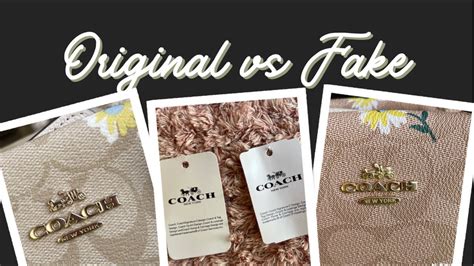 coach tote bag original vs fake